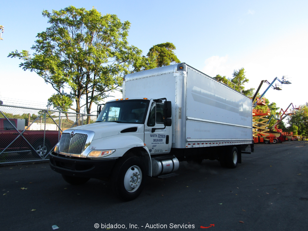 2016 Navistar International 4300 S/A 26' Box Truck Delivery Van Liftgate bidadoo