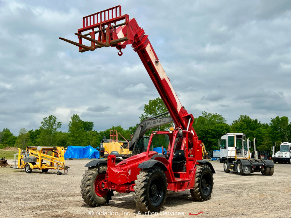 2018 JCB 509-42 9,000 lbs Telescopic Reach Forklift Telehandler 9k bidadoo